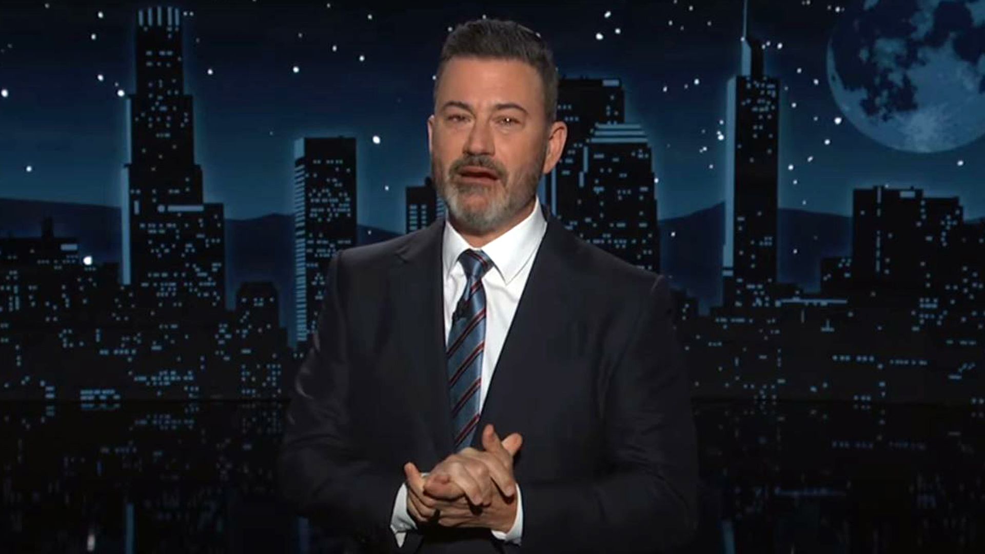US talk show host on verge of tears as he calls Trump win ‘terrible night’