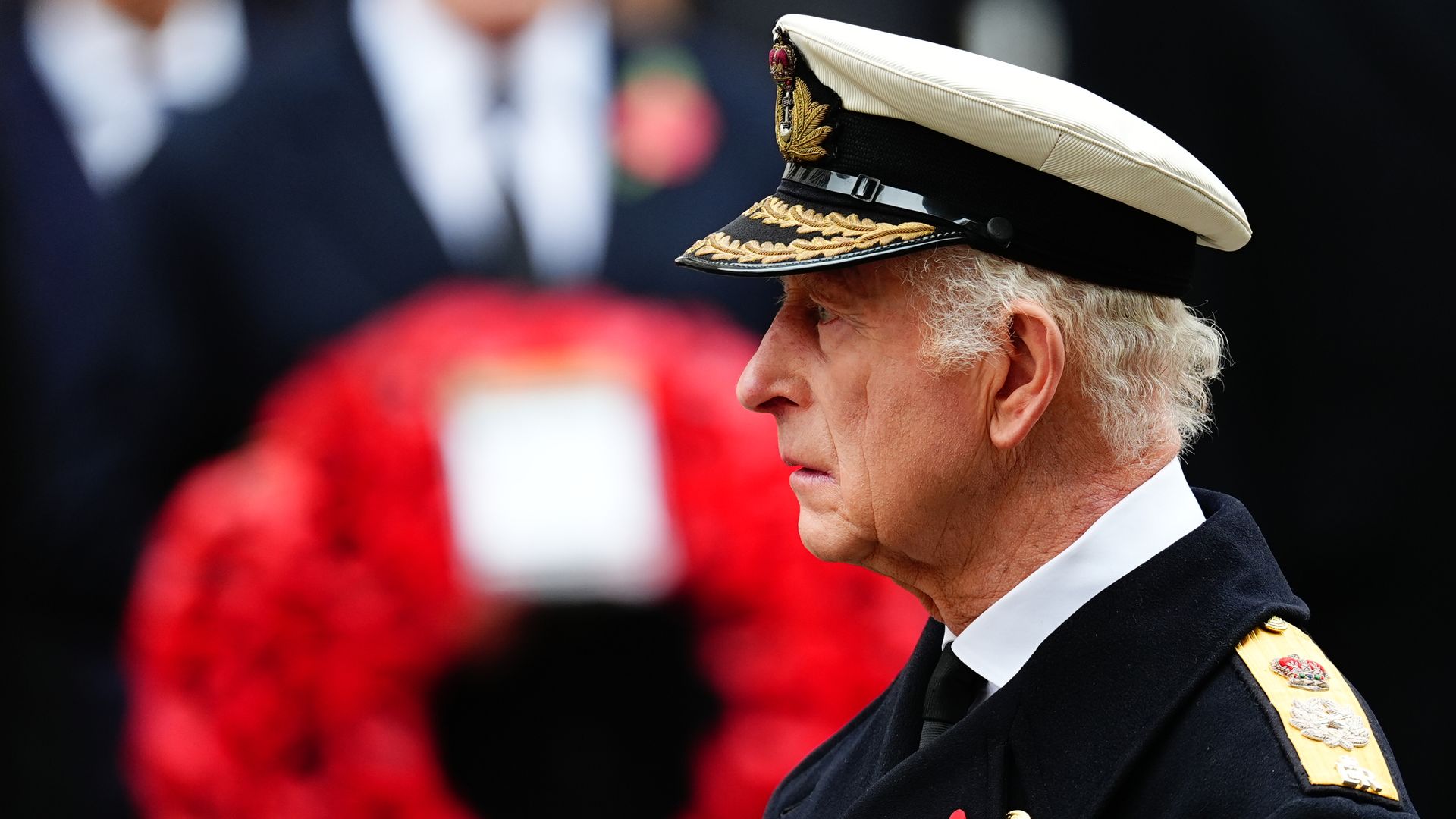 Remembrance Sunday commemorations in pictures – as King leads event at Cenotaph in Whitehall