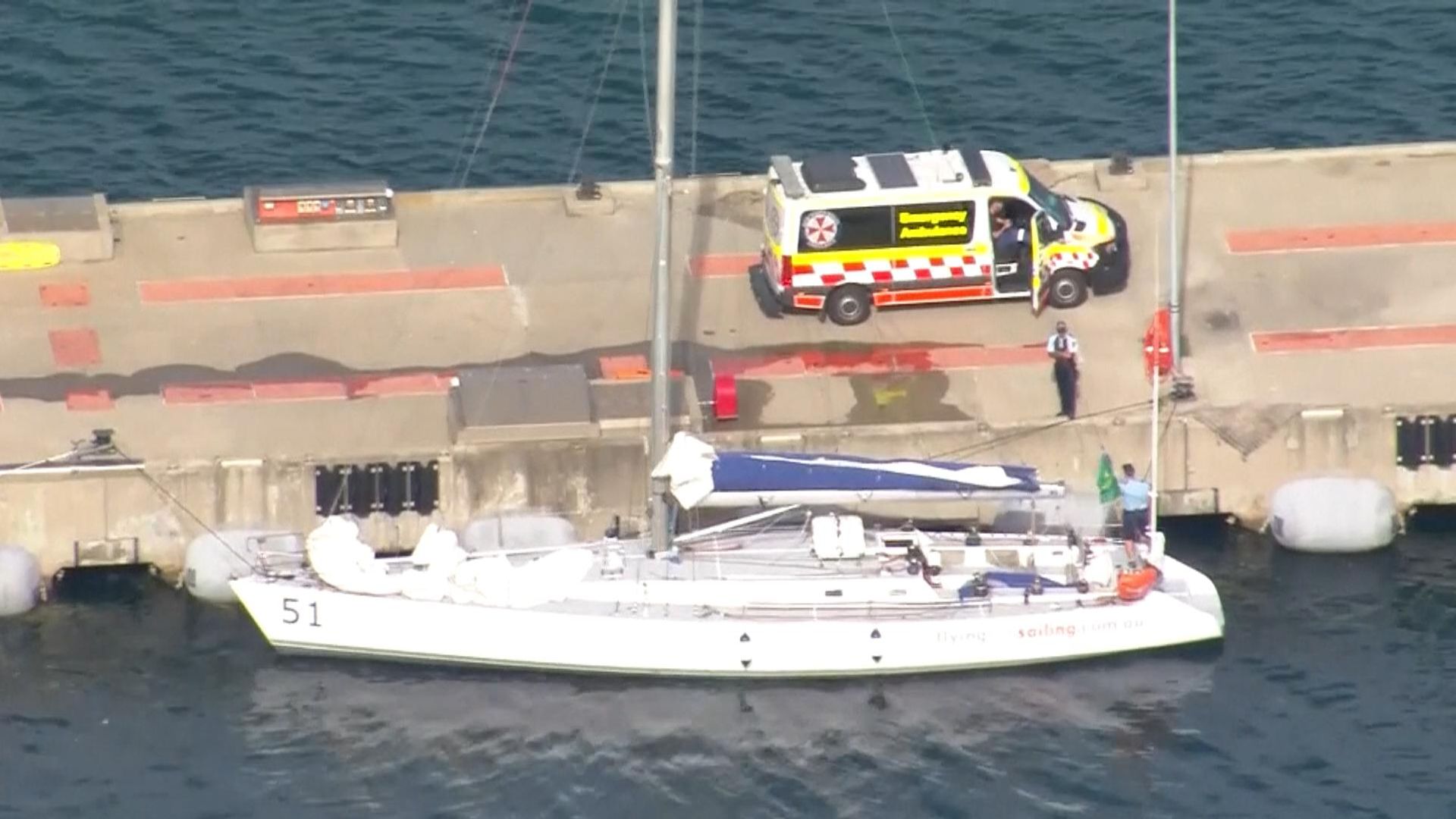 Two sailors die on separate yachts during Australian race – as 15 others withdraw