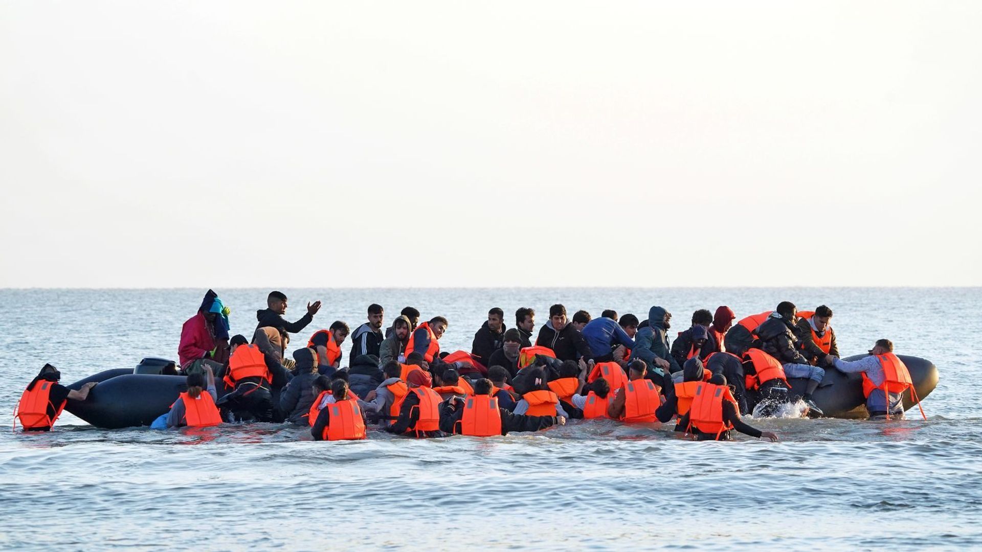 More than 36,000 migrants crossed English Channel to UK in 2024 – up 25% on 2023
