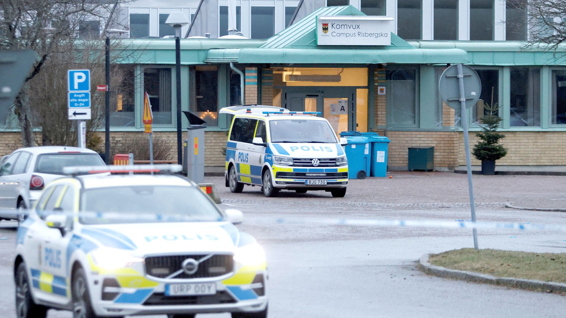Swedish gunman appears to have shot himself, police say – but motive still unclear