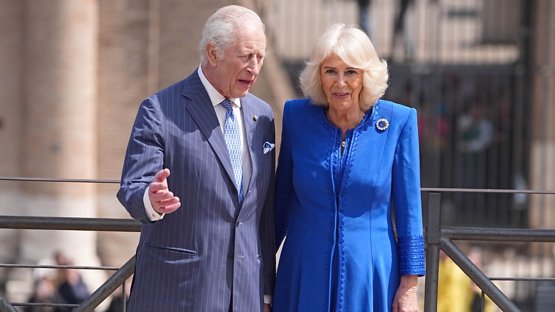 The King’s Italy tour is having an impact – but Harry is no doubt a distraction