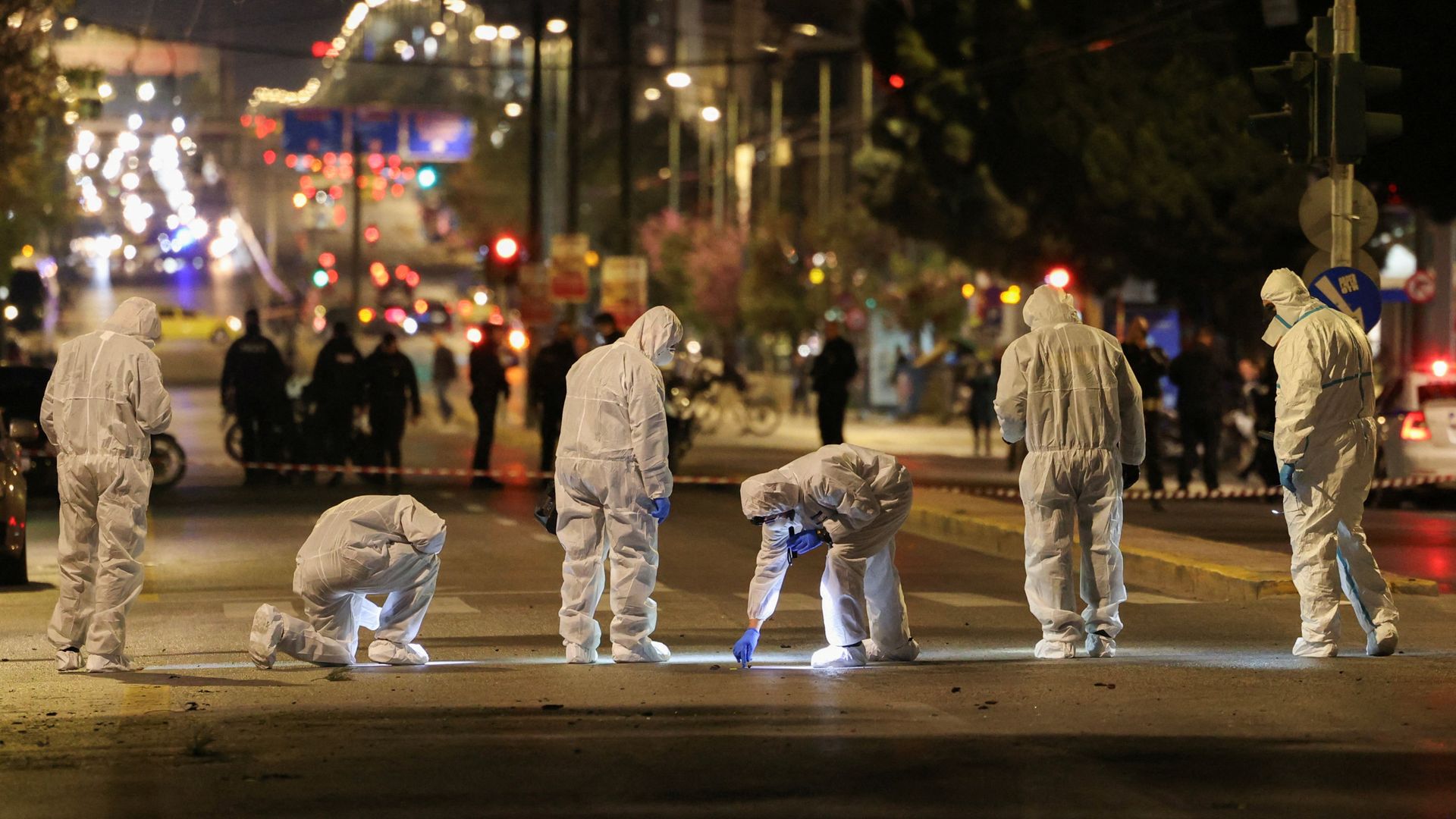 Bomb explodes in Athens amid anger over Greece’s worst train disaster