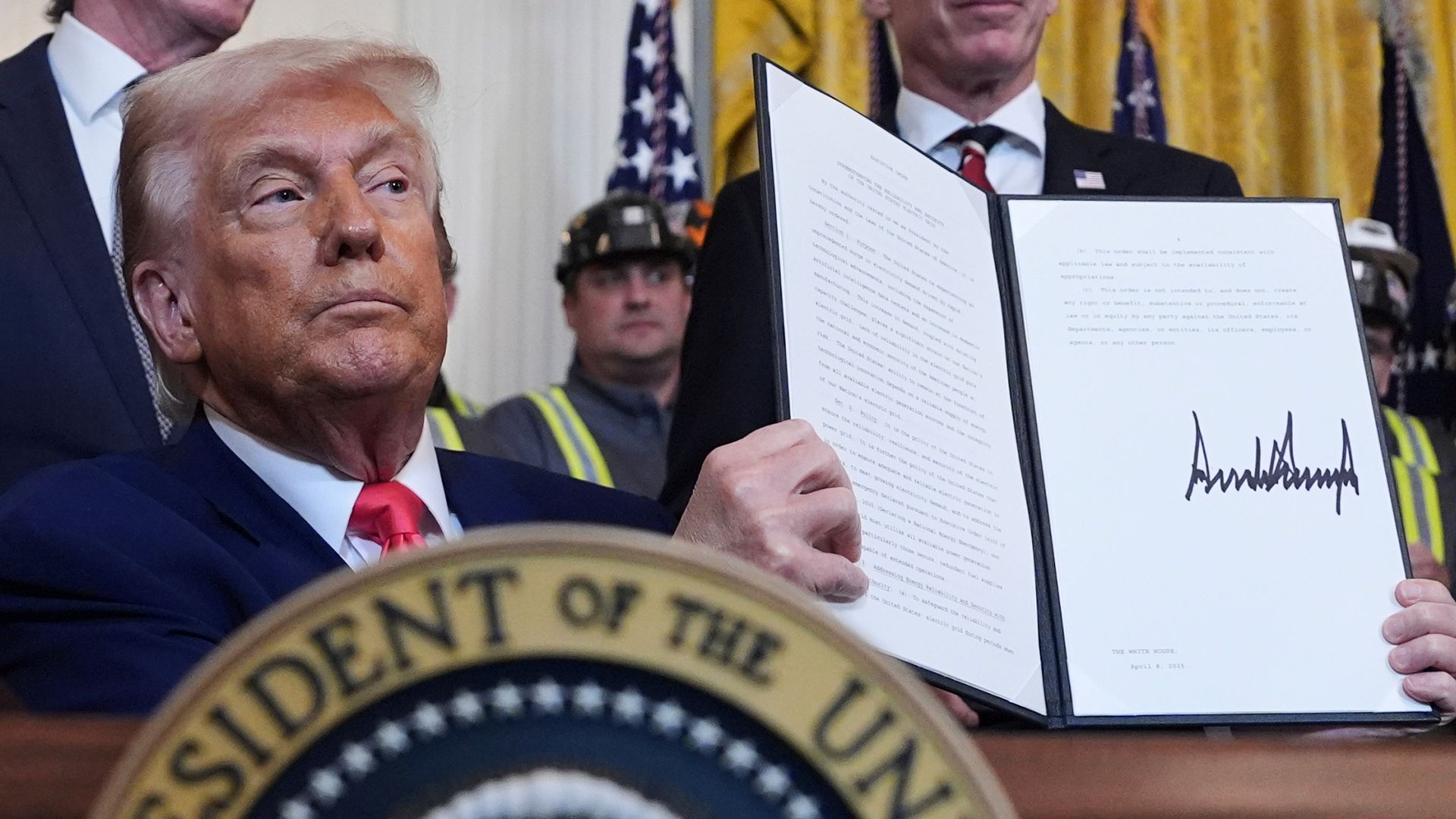 Trump’s worldwide tariffs come into effect today – with China facing 104% levy