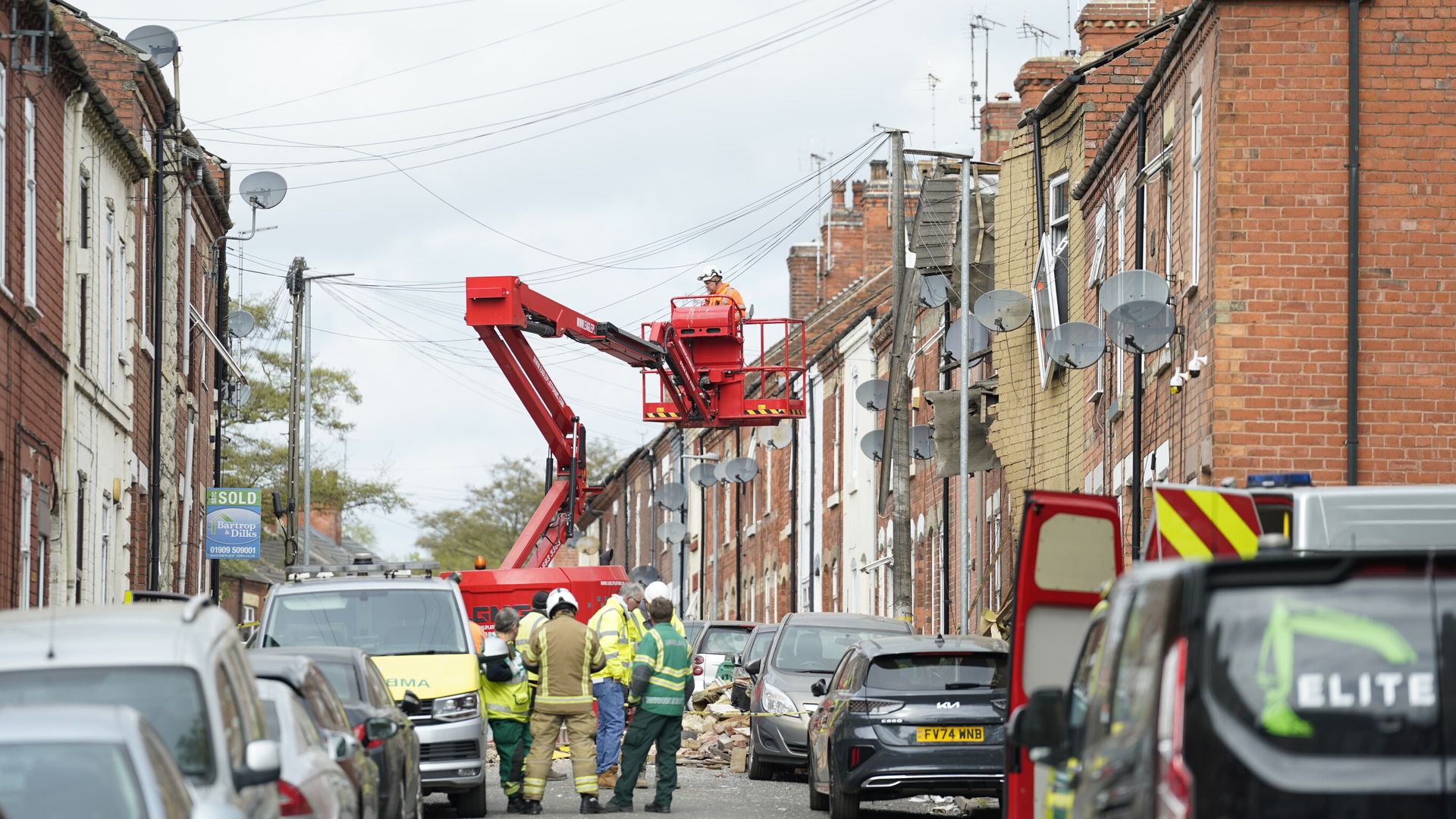 Man found dead following explosion and house collapse