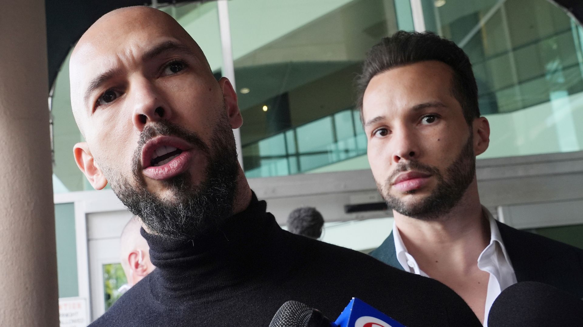 Andrew Tate and his brother Tristan charged with rape in the UK