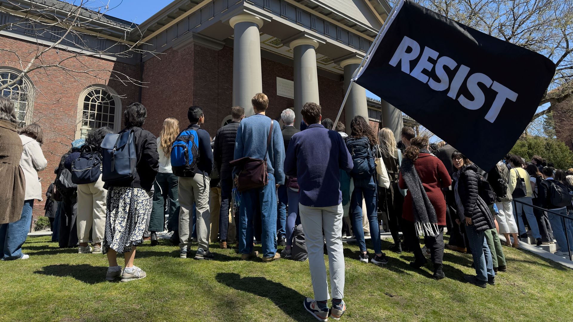Harvard attacks ‘unlawful’ action as Trump administration bars it from enrolling international students