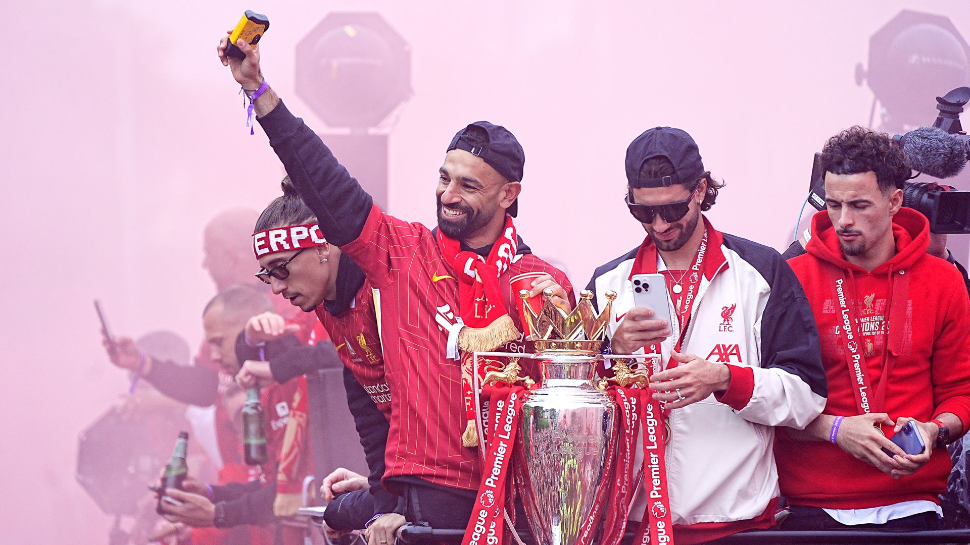 Liverpool hold Premier League victory parade – as teams celebrate major trophies