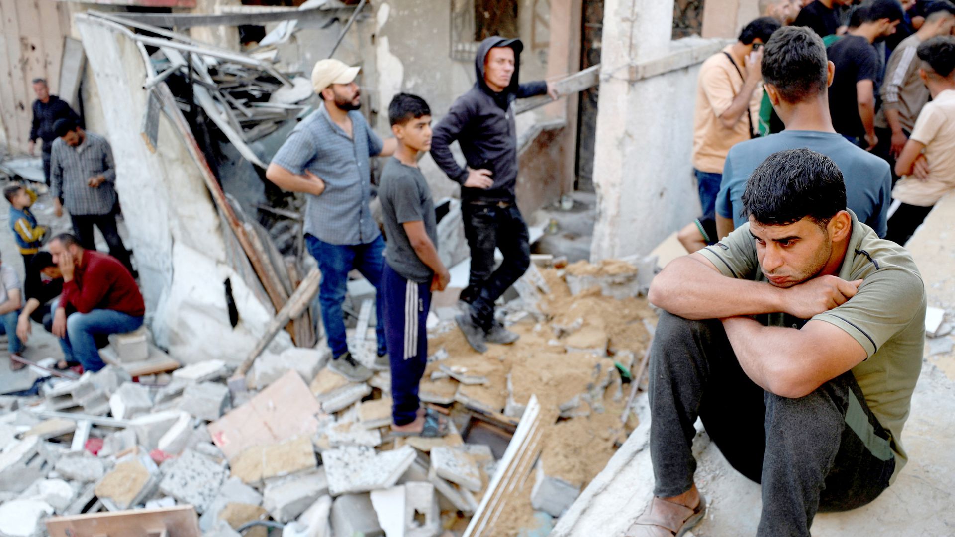 UN chief condemns ‘teaspoon’ of aid allowed into Gaza after dozens die in airstrikes