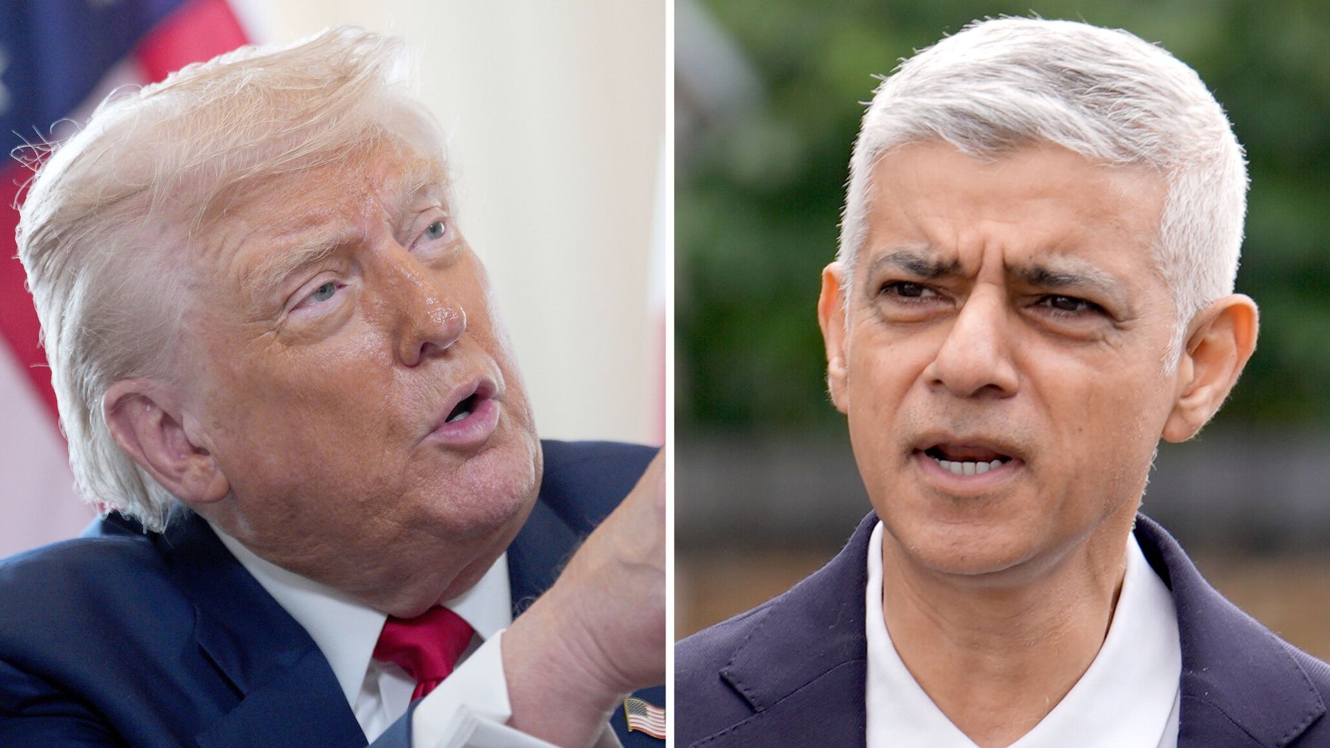 ‘A nasty person’: Trump reignites row with Sadiq Khan as Starmer responds