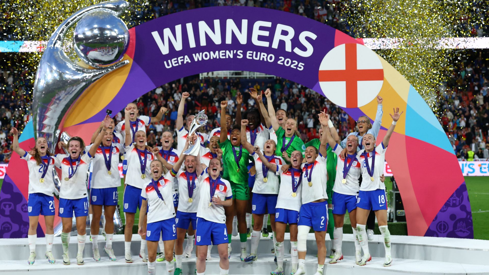 England set for bus parade celebration after winning Women’s Euros