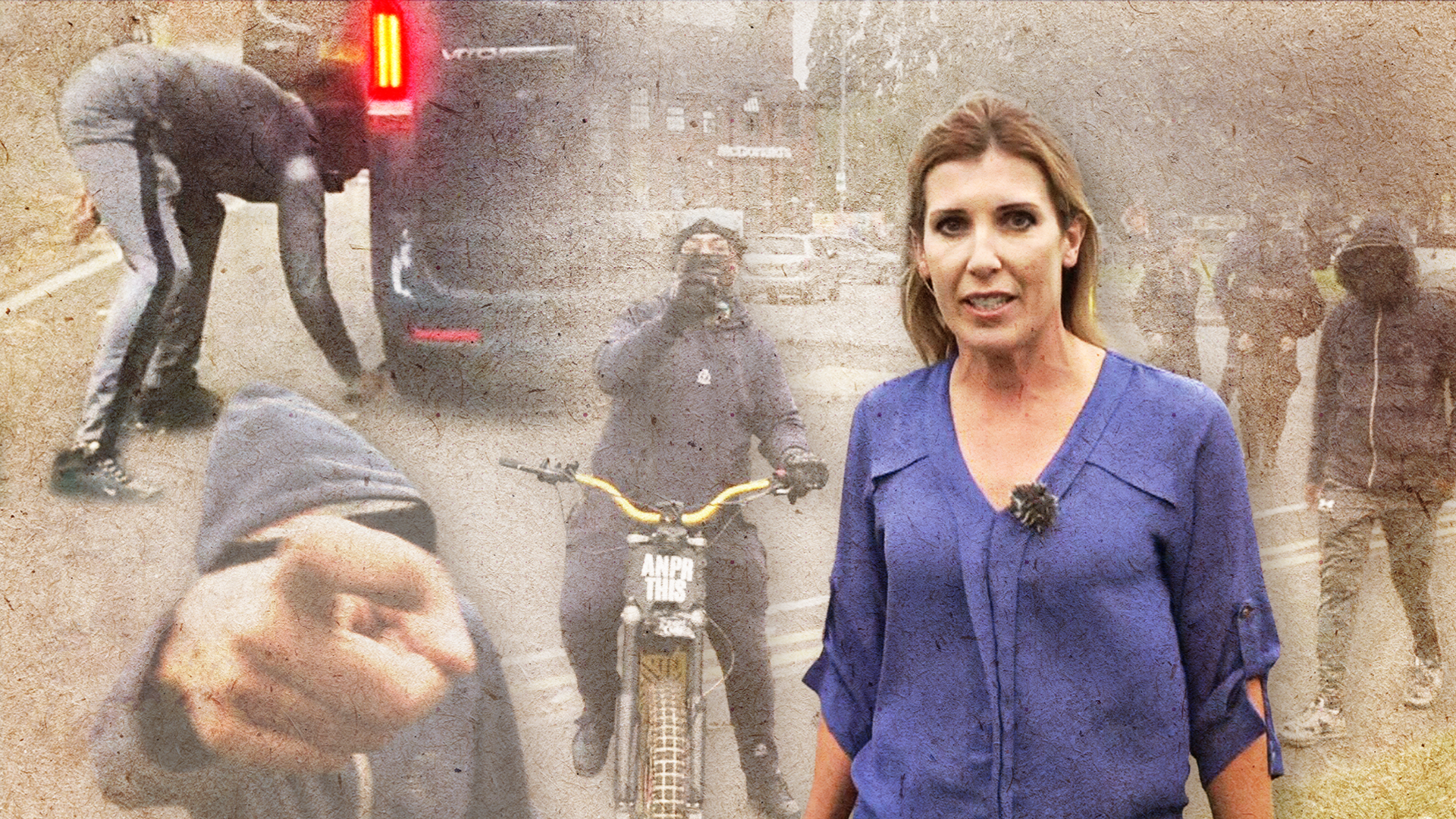 This is Britain – in broad daylight: Sky reporter returns to scene of masked men confrontation