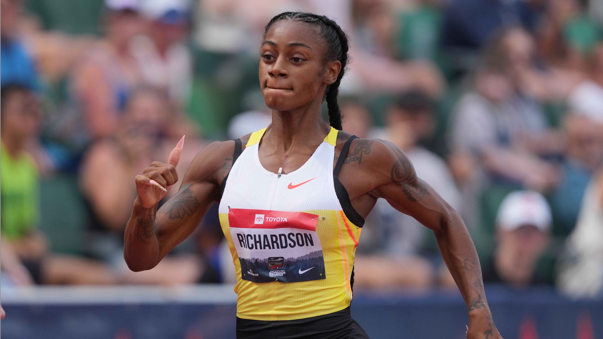 World champion sprinter arrested for allegedly assaulting boyfriend
