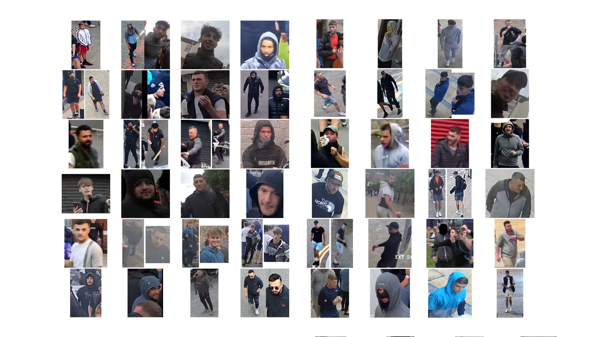 Still wanted: UK riots suspects pictured in new police appeal